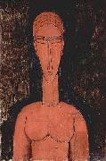 Amedeo Modigliani Rote Beste painting